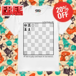 White To Play And Mate In Two Moves Shirt