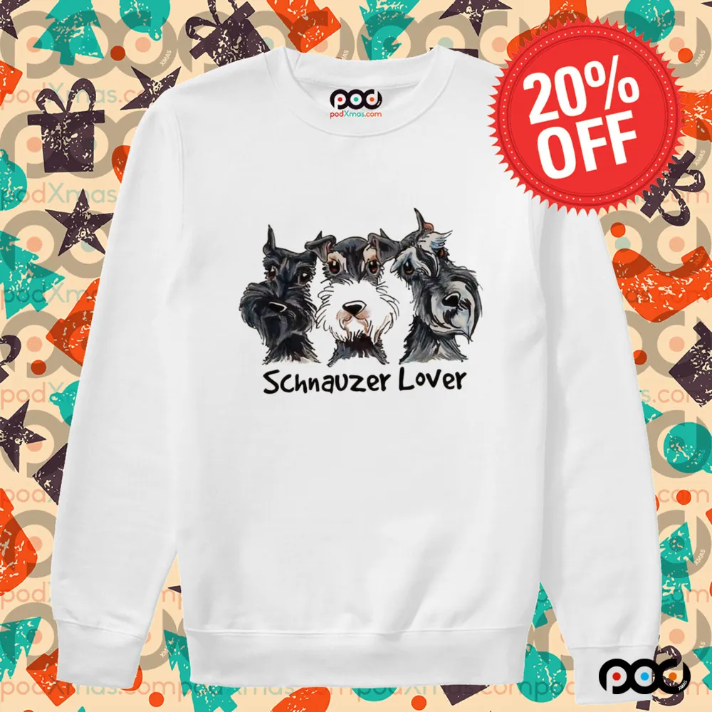 Schnauzer Dog Lover Vintage Shirt