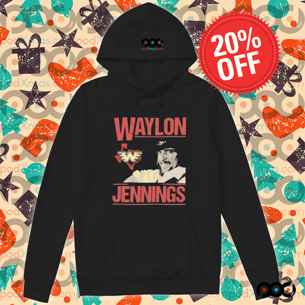 Waylon Jennings Flying W Over Texas Shirt