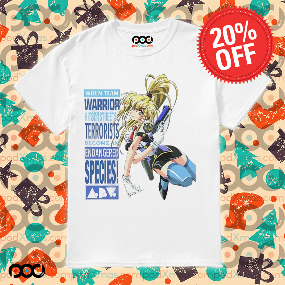 When team warrior hits streets terrorists become an endangered species shirt