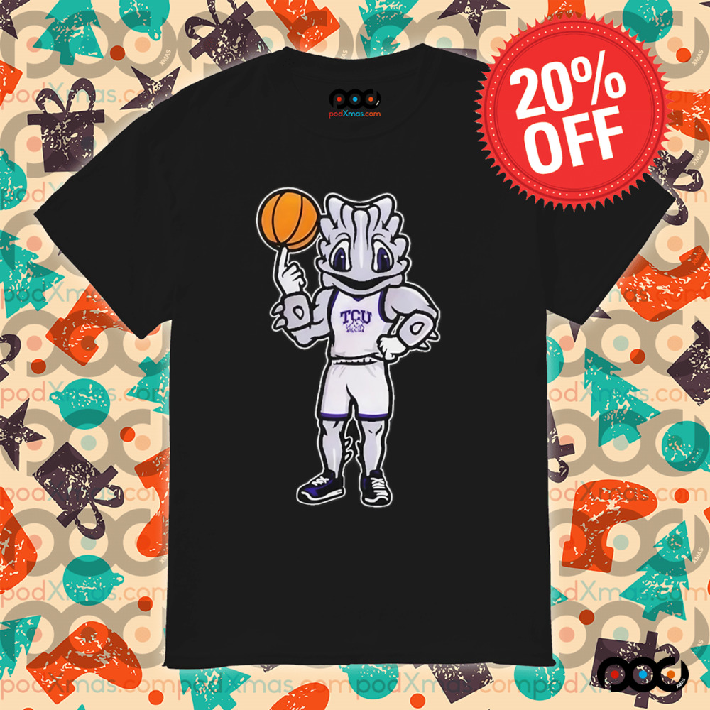 TCU Basketball Super Frog Special Mascot 2025 Shirt