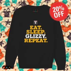 Eat sleep glizzy repeat shirt
