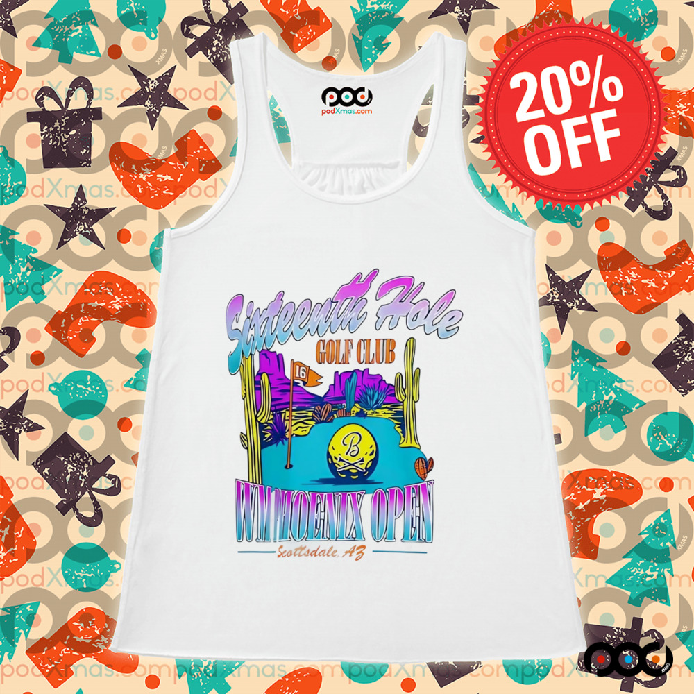 WM Phoenix Open Golf 16th Hole Golf Club shirt