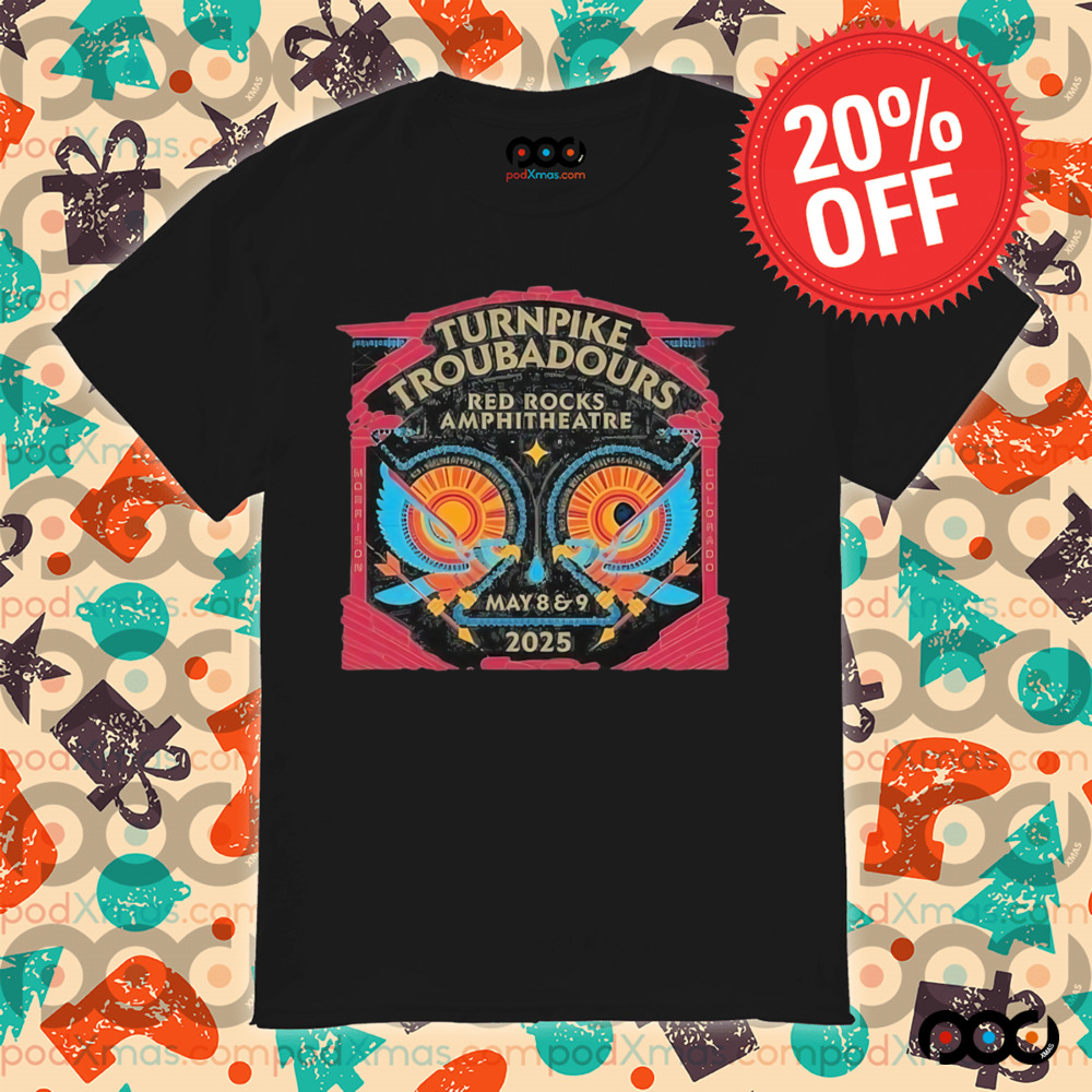 Turnpike Troubadours Red Rocks Amphitheatre May 8 & 9 2025 Shirt