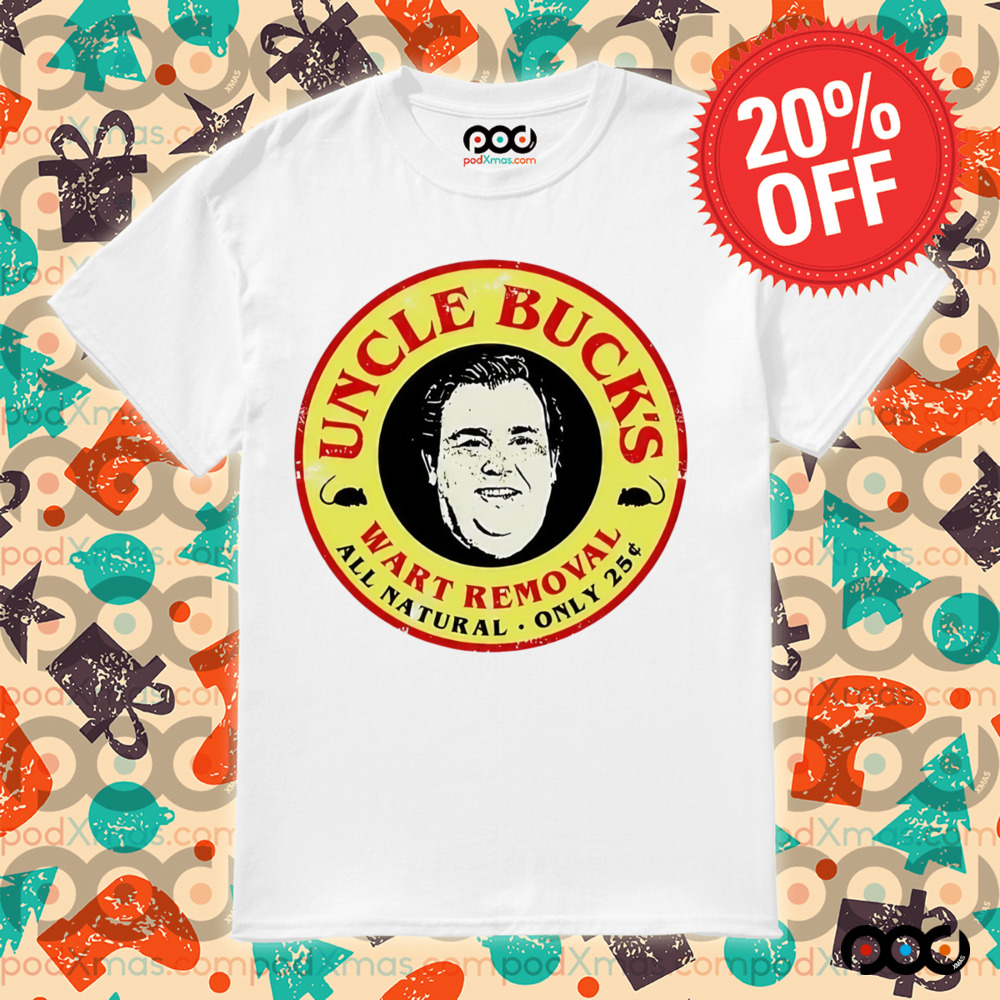 Uncle Buck’s Wart Removal all natural only 25 shirt