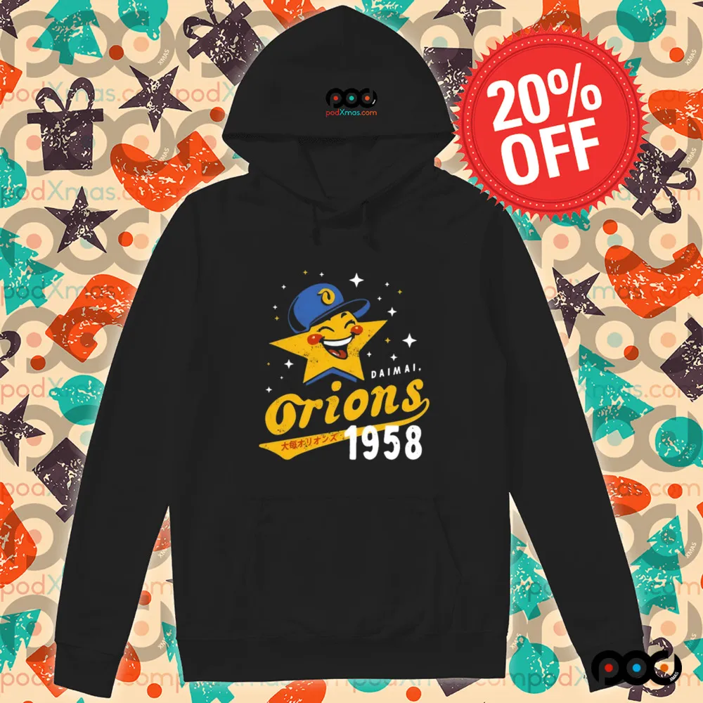 Daimai Orions 1958 Vintage Defunct Baseball Teams Shirt