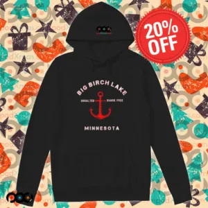 Minnesota Big Birch Lake Unsalted Shark Free Shirt