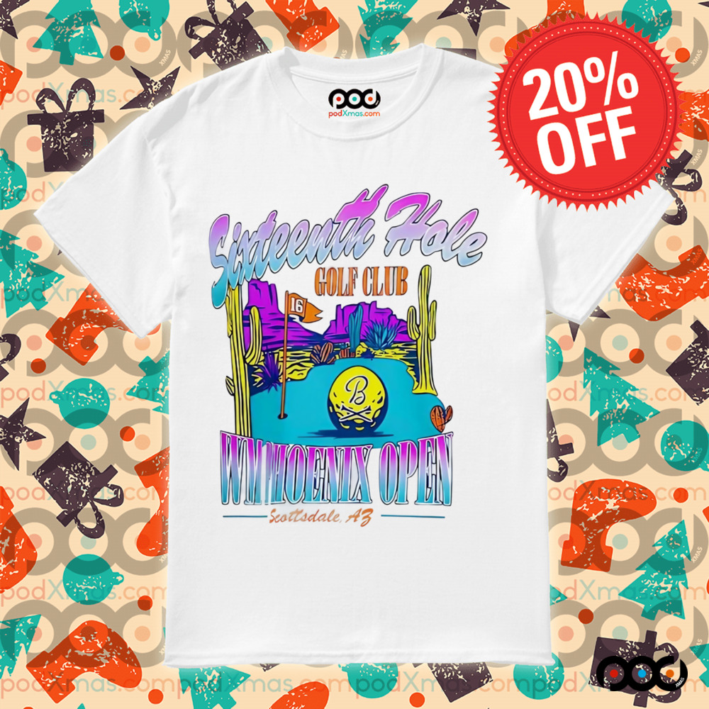 WM Phoenix Open Golf 16th Hole Golf Club shirt