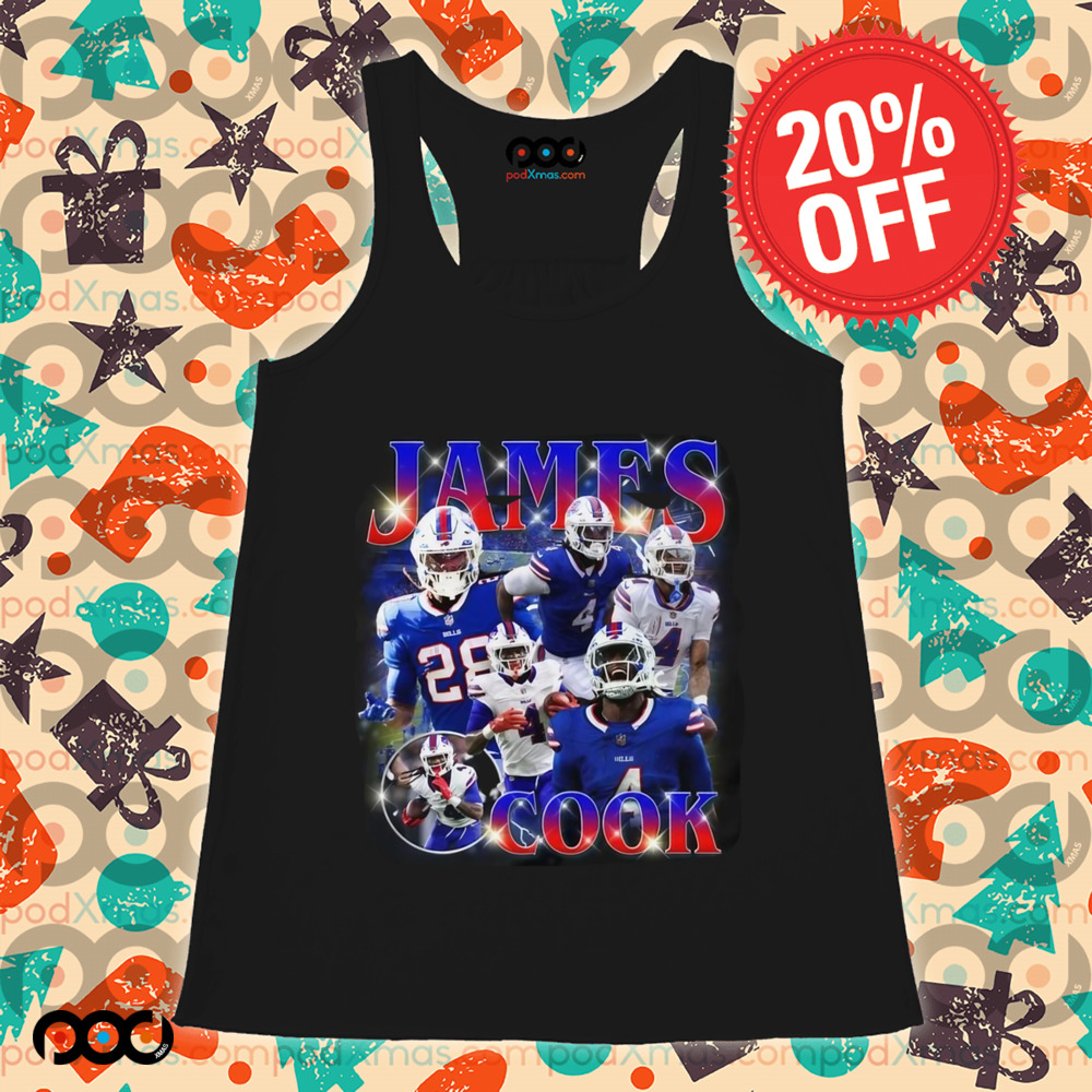 James Cook Bills Super Bowl Champions 2025 Shirt