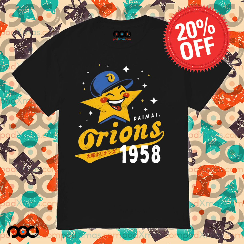 Daimai Orions 1958 Vintage Defunct Baseball Teams Shirt