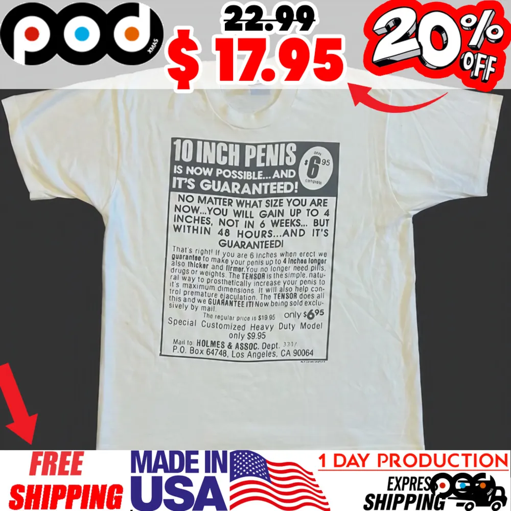 10 inch penis is now possible and it's guaranteed vintage mutilation shirt