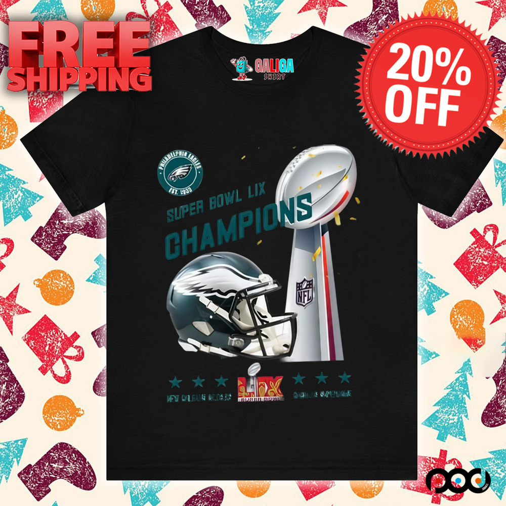 2025 Super Bowl Champions Philadelphia Eagles Shirt
