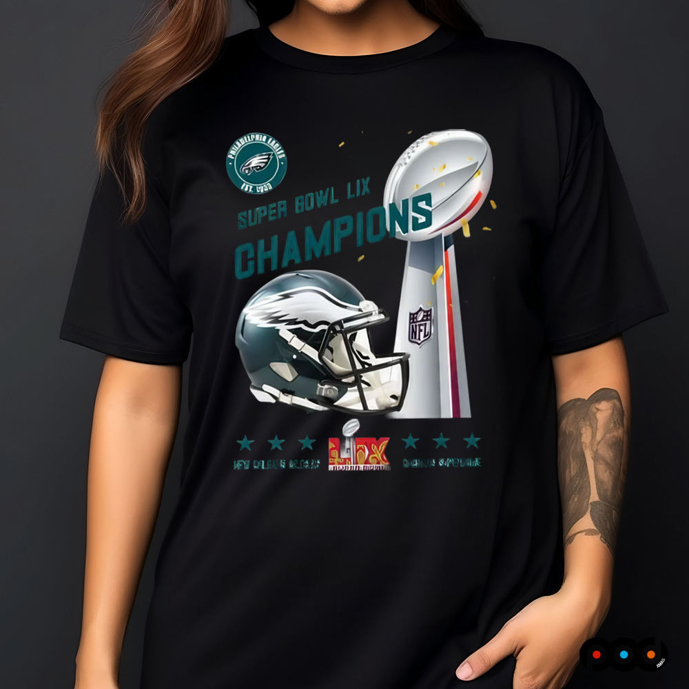 2025 Super Bowl Champions Philadelphia Eagles Shirt