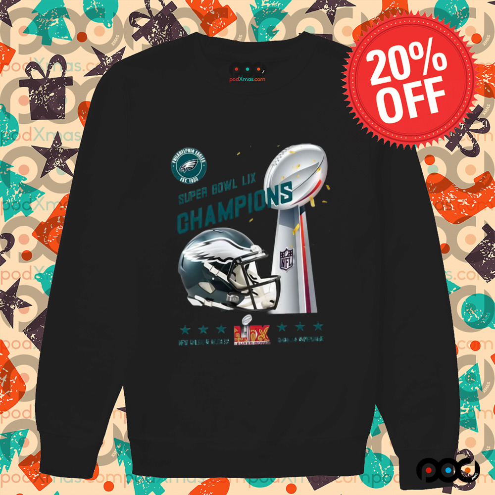 2025 Super Bowl Champions Philadelphia Eagles Shirt