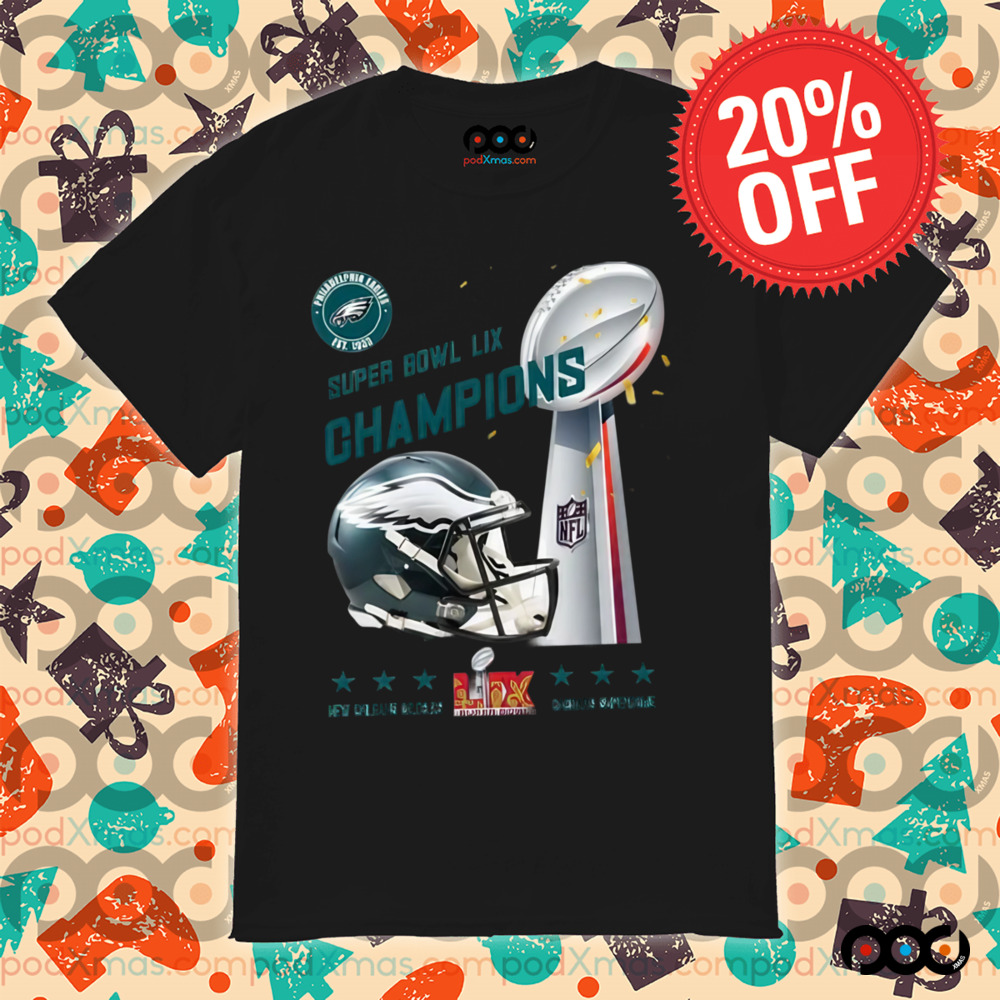 2025 Super Bowl Champions Philadelphia Eagles Shirt