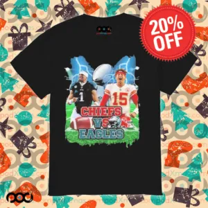 2025 Super Bowl Chiefs Vs Eagles Shirt