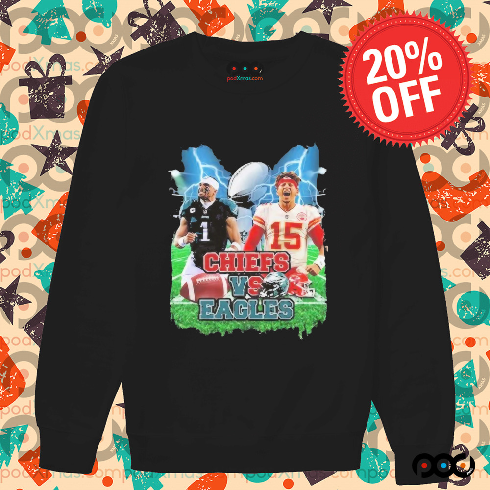 2025 Super Bowl Chiefs Vs Eagles Shirt
