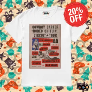 Beyonce Cowboy Carter Rodeo Chitlin' Circuit Tour 2025 Poster Shirt