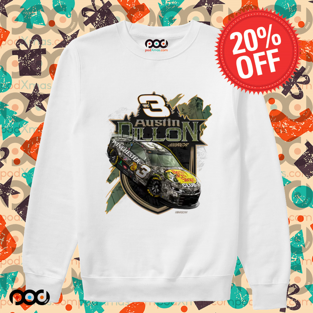Austin Dillon Richard Childress Racing Team Collection Bass Pro Shops Car shirt