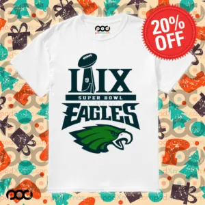 LIX Super Bowl Philadelphia Eagles Champions 2025 shirt