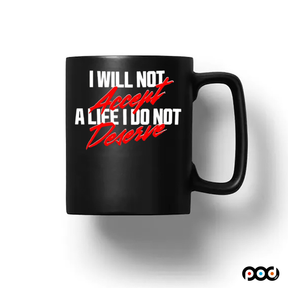 A24films I Will Not Accept A Life I Do Not Deserve Shirt