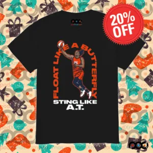 Alyssa Thomas PHX Float Like a Butterfly Sting Like A.T. Shirt