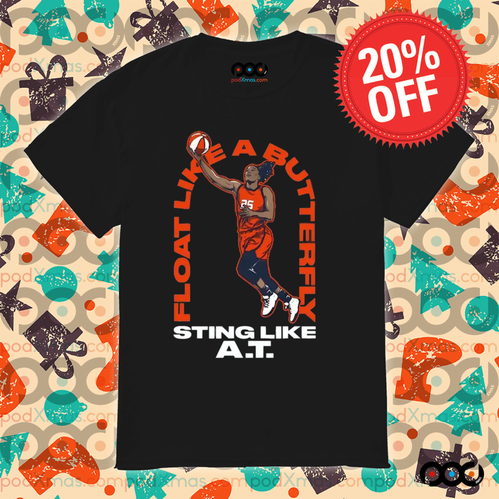 Alyssa Thomas PHX Float Like a Butterfly Sting Like A.T. Shirt
