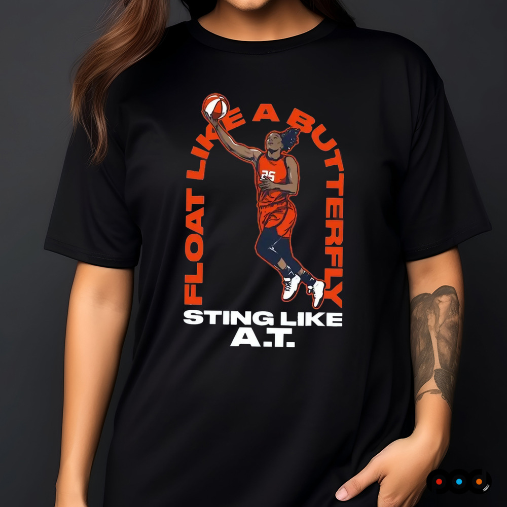 Alyssa Thomas PHX Float Like a Butterfly Sting Like A.T. Shirt
