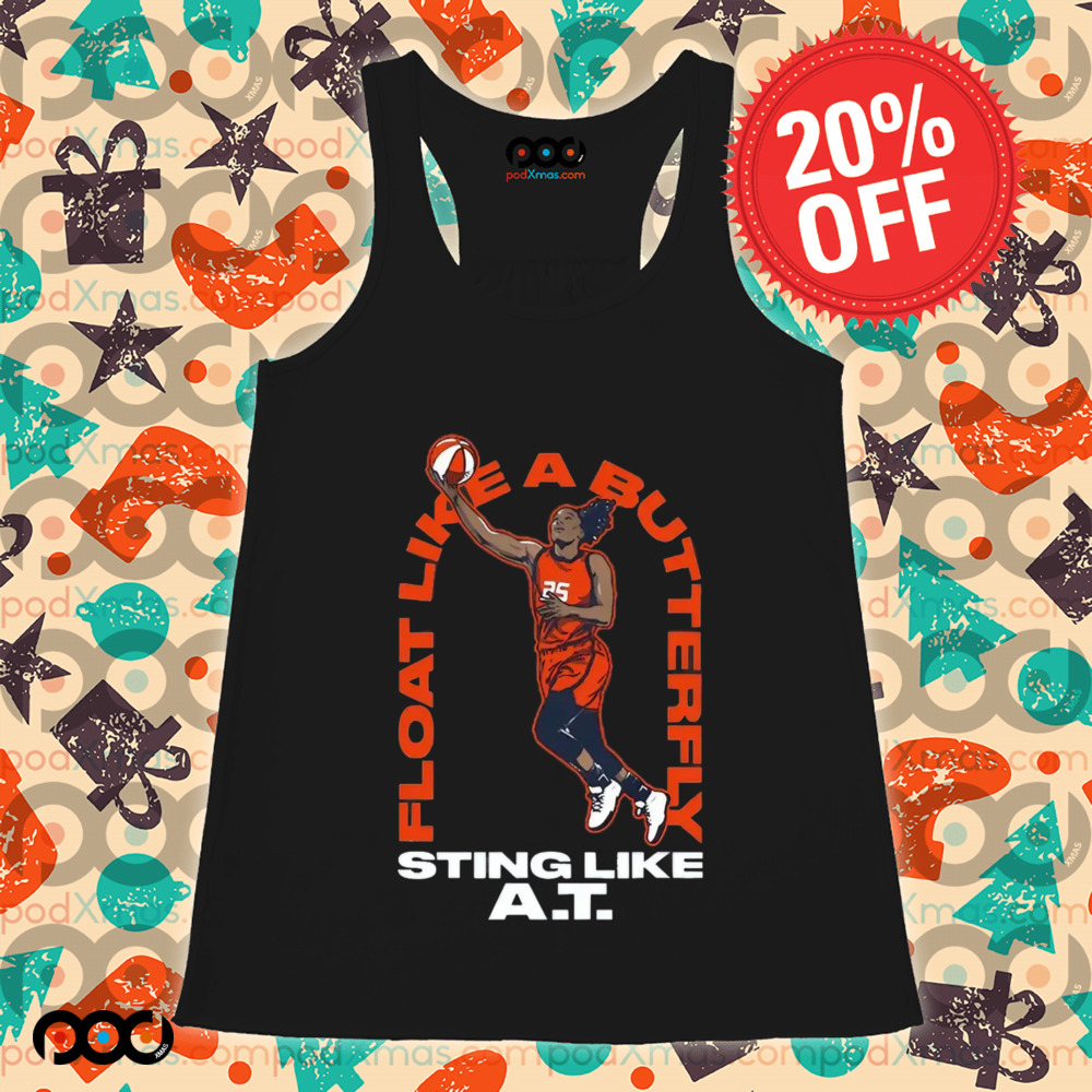 Alyssa Thomas PHX Float Like a Butterfly Sting Like A.T. Shirt