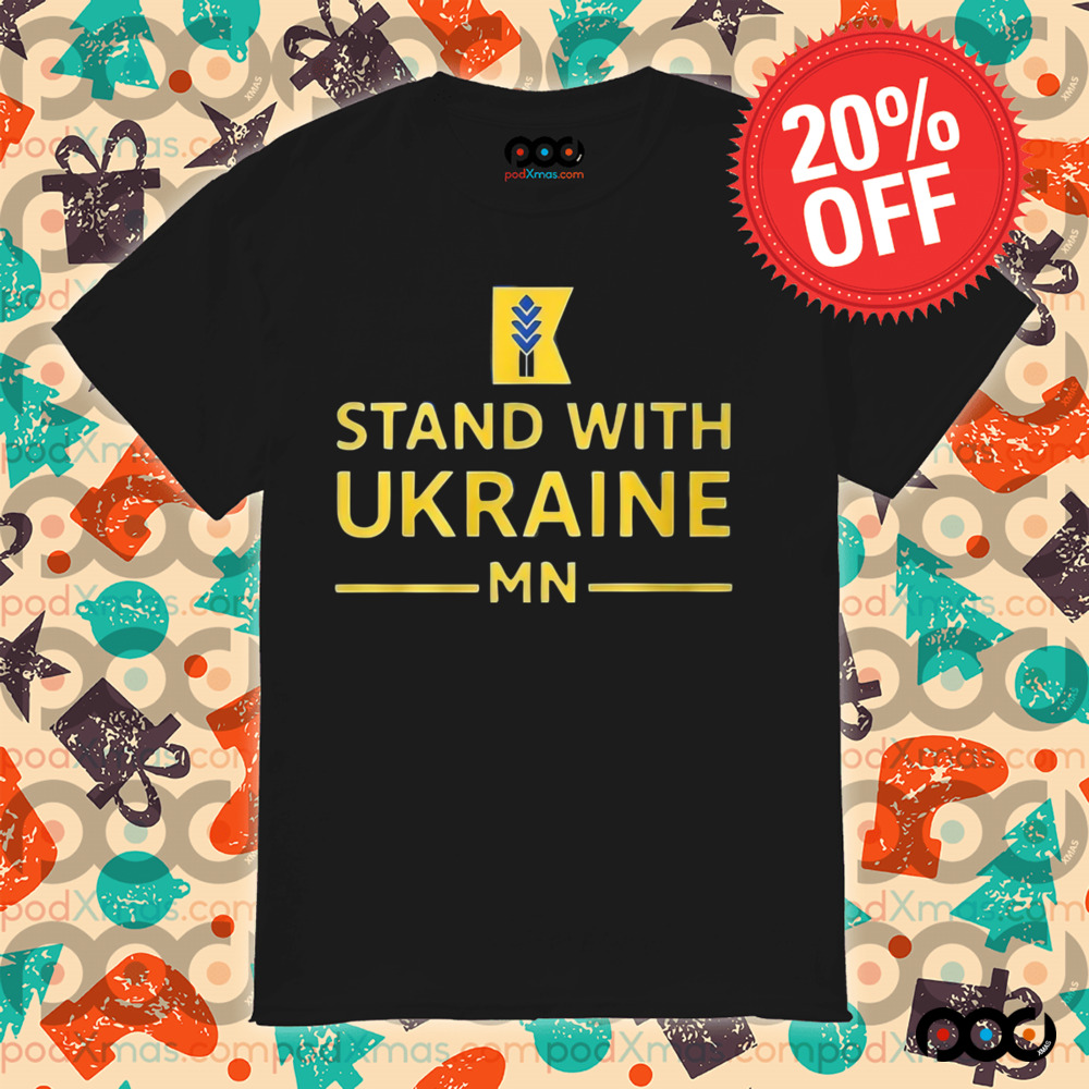Amy Klobuchar Wearing Stand With Ukraine Shirt