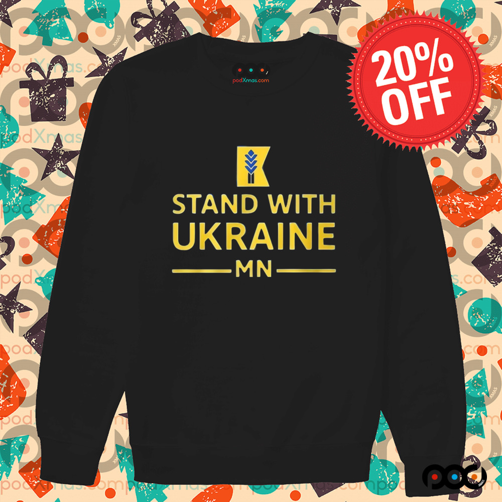 Amy Klobuchar Wearing Stand With Ukraine Shirt