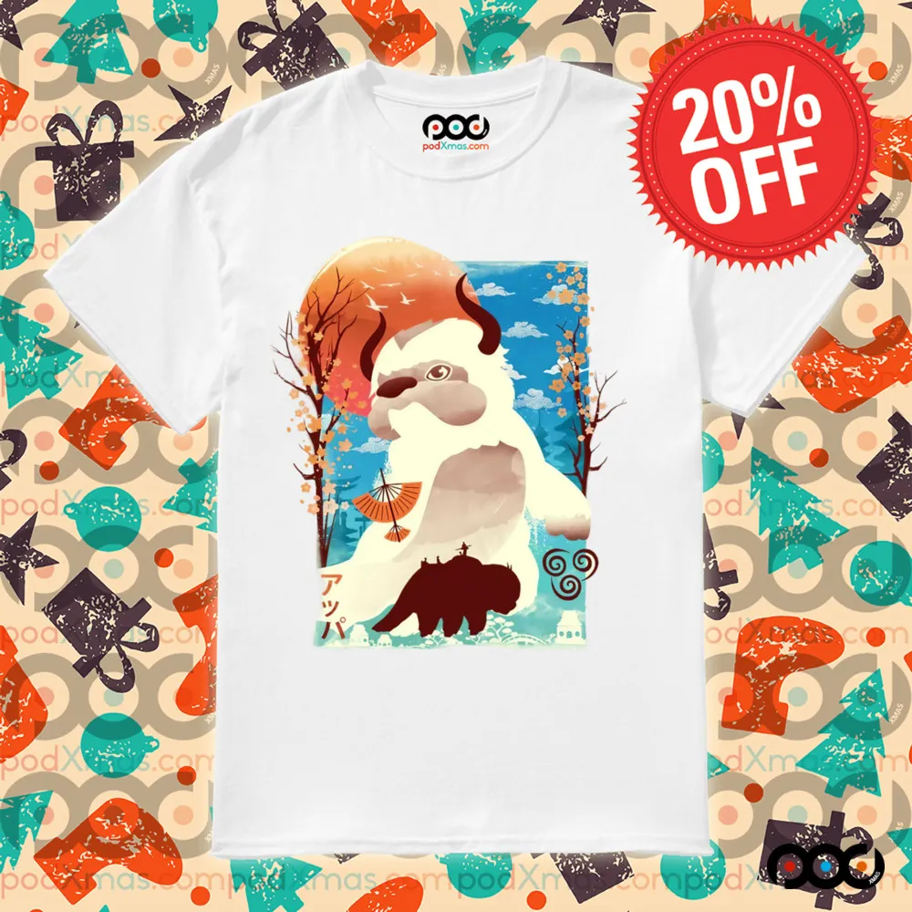 Appa Avatar The Last Airbender Loyal Sky Bison Shirt