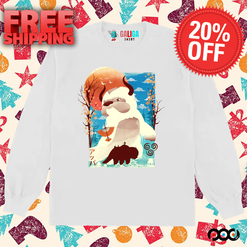Appa Avatar The Last Airbender Loyal Sky Bison Shirt Appa Avatar The Last Airbender Loyal Sky Bison Shirt