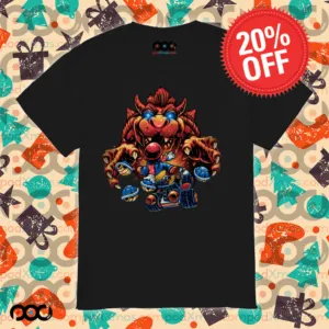 Attack on The Final Boss Mario shirt