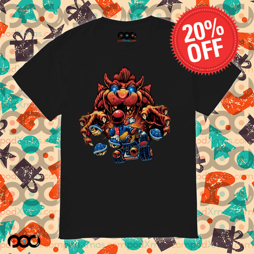 Attack on The Final Boss Mario shirt