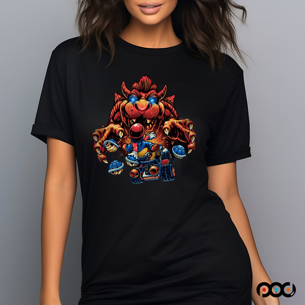 Attack on The Final Boss Mario shirt