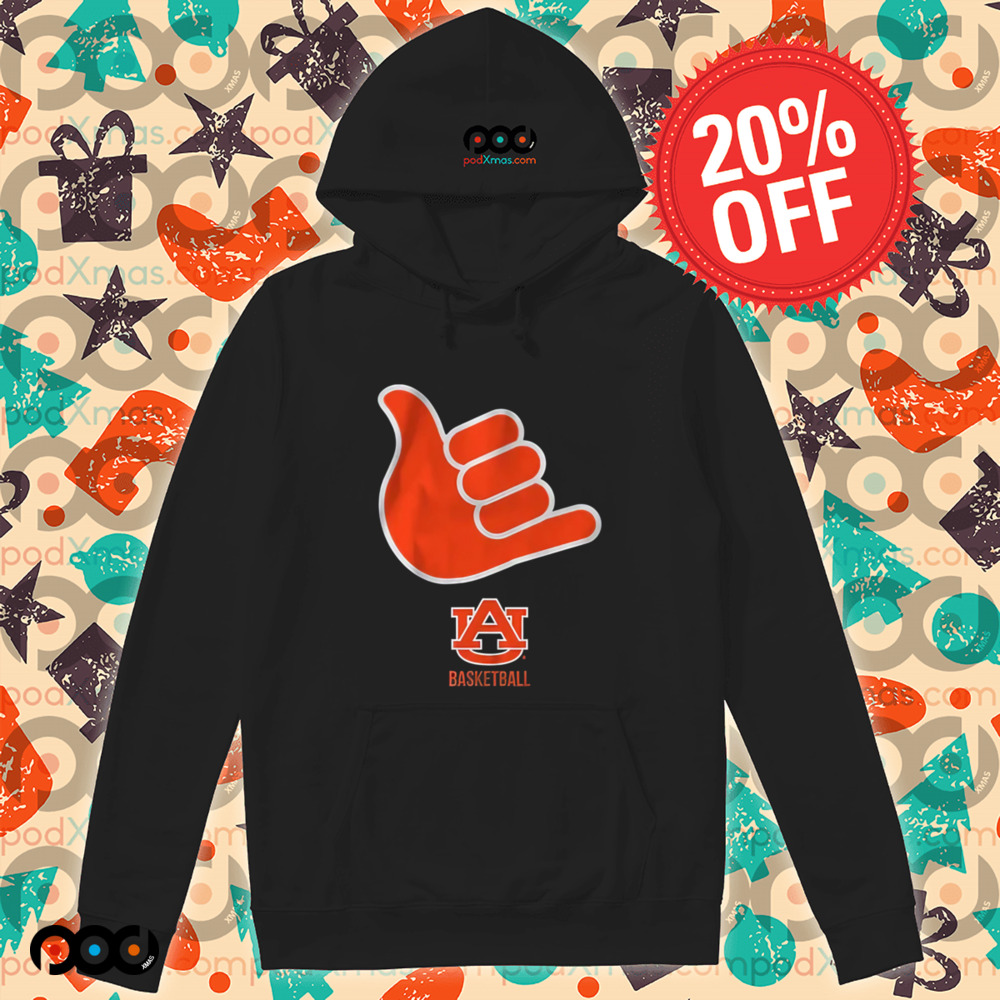 Auburn Basketball Call God Hand Sign shirt