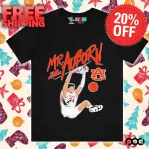 Auburn Basketball Dylan Cardwell Mr. Auburn Shirt