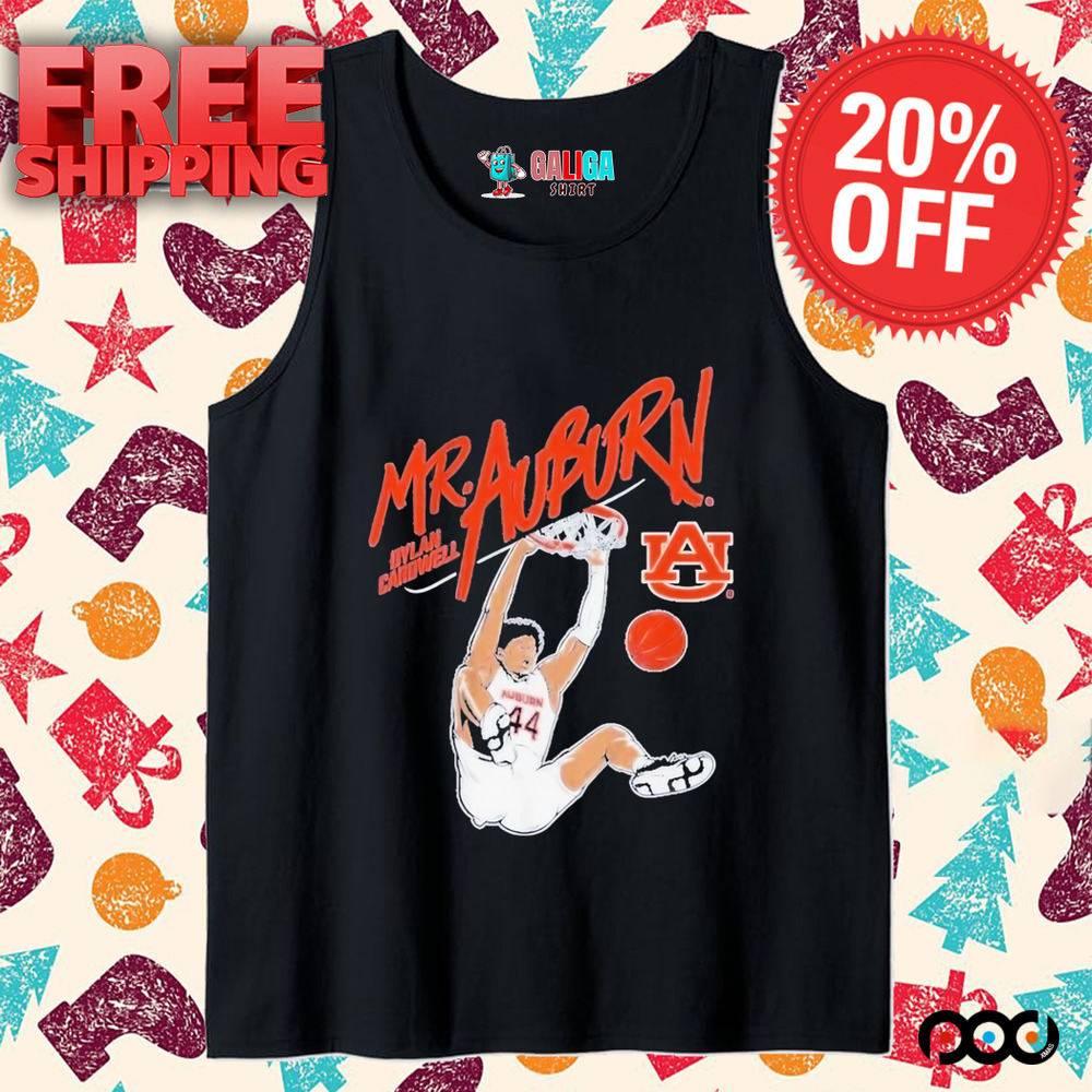 Auburn Basketball Dylan Cardwell Mr. Auburn Shirt