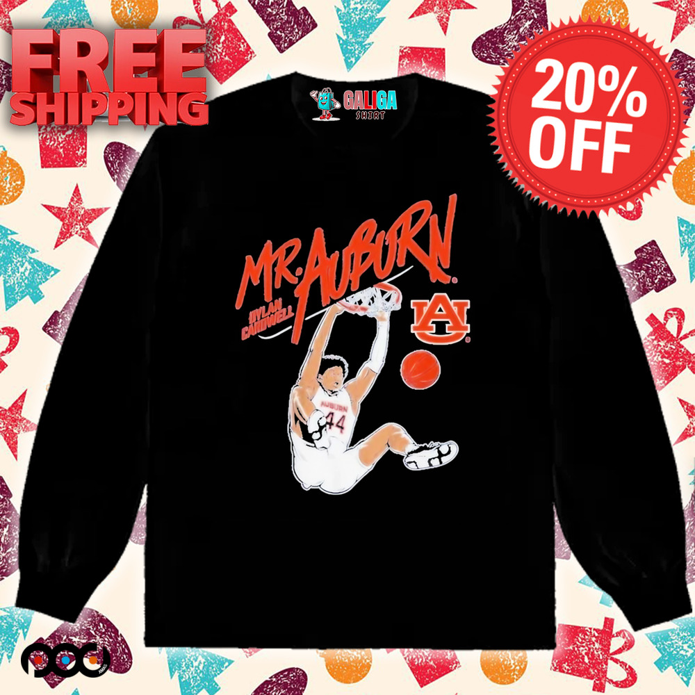 Auburn Basketball Dylan Cardwell Mr. Auburn Shirt