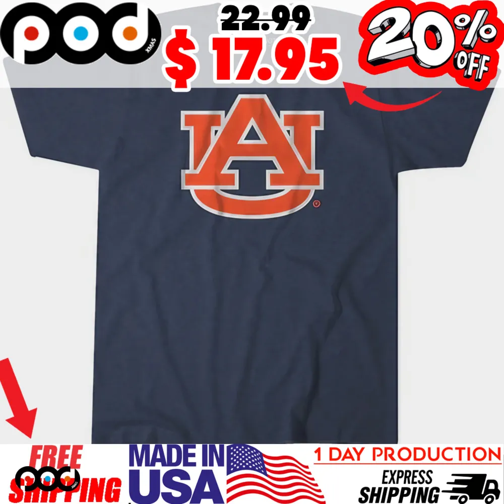 Auburn Tigers Fanatics Branded Primary Logo Big Shirt