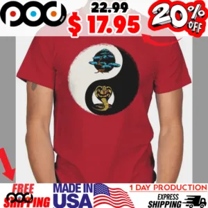 Balance Dojo Cobra Kai Bonsai Tree in darkness Shirt