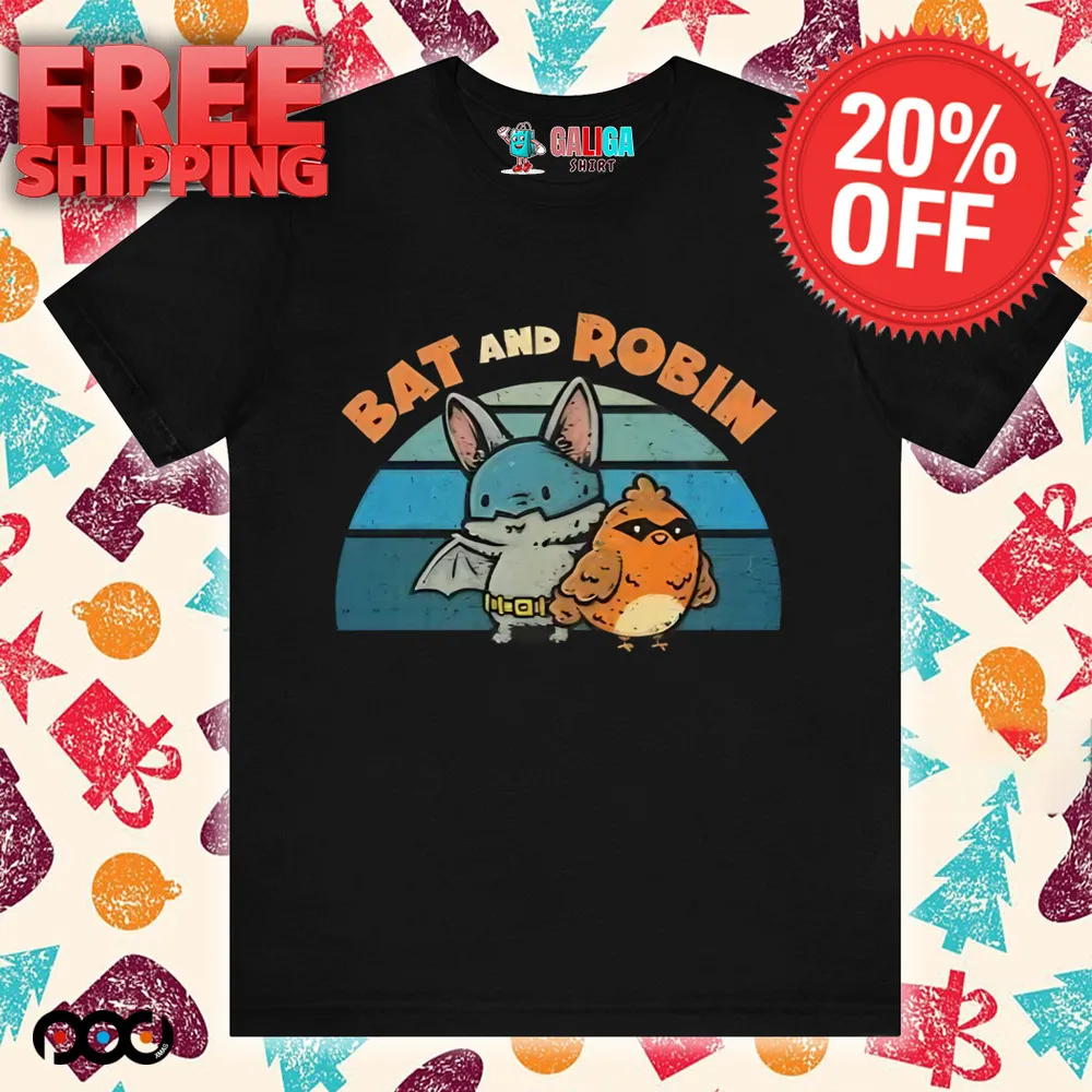 Bat and robin shirt
