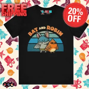 Bat and robin shirt
