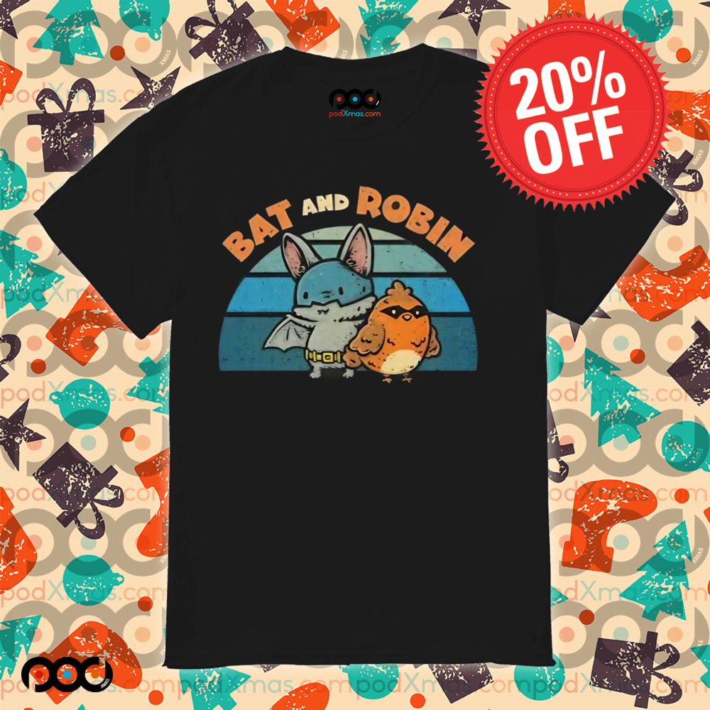 Bat and robin shirt