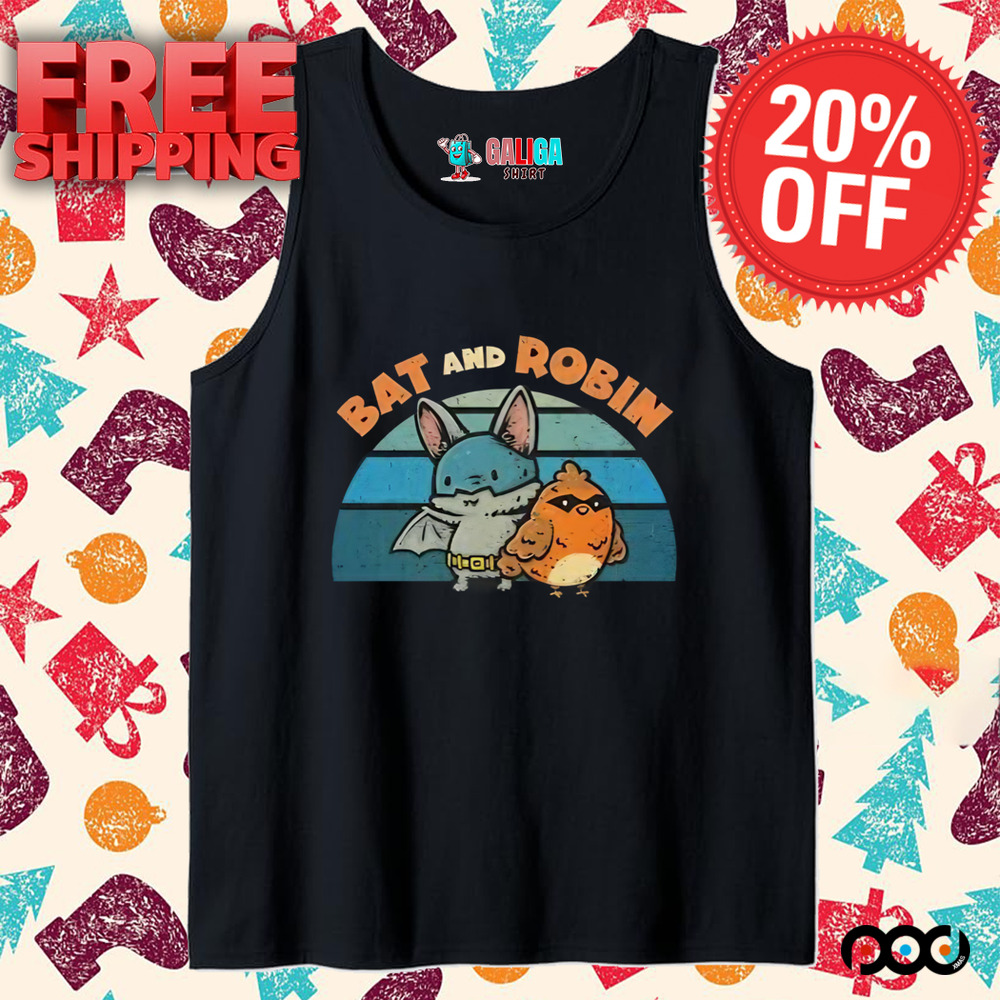 Bat and robin shirt