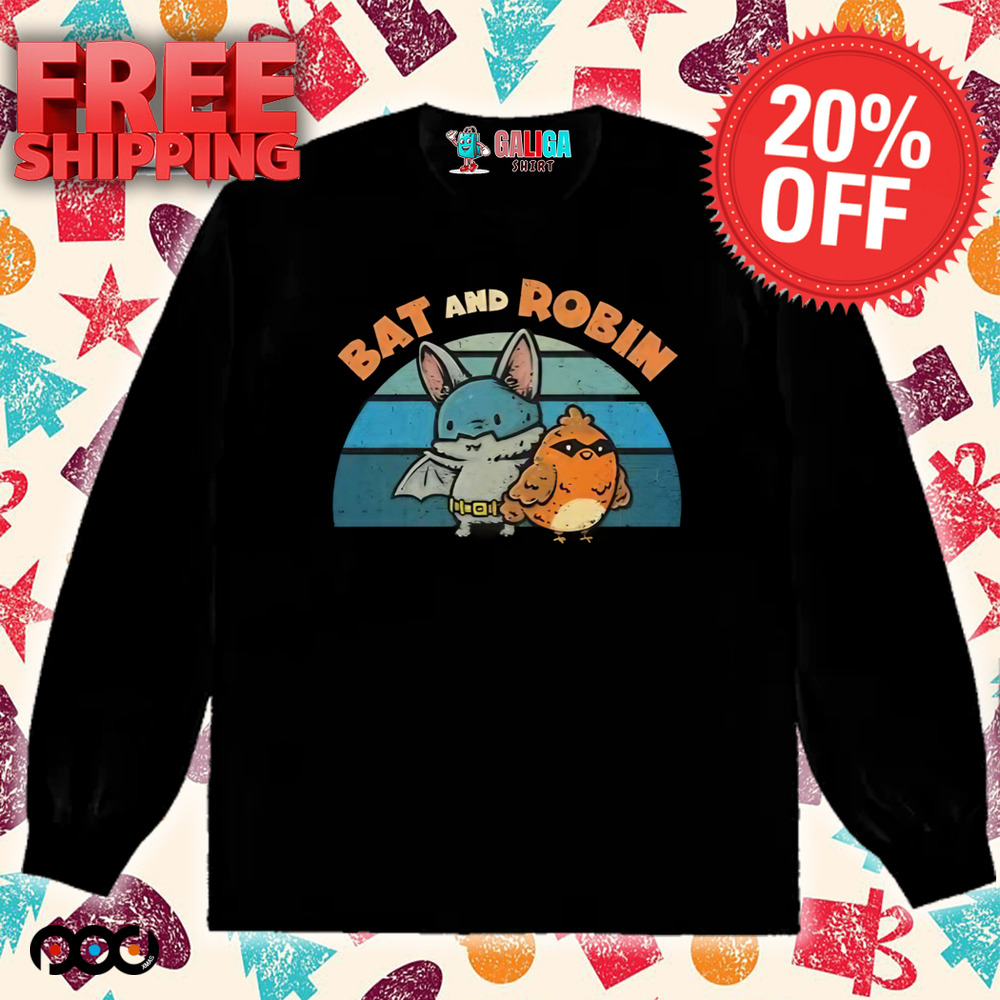 Bat and robin shirt