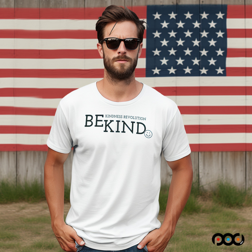 Be kind kindness revolution smiley face icon shirt