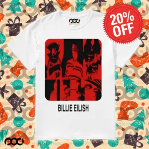 Billie Eilish Thermal be collage photo shirt