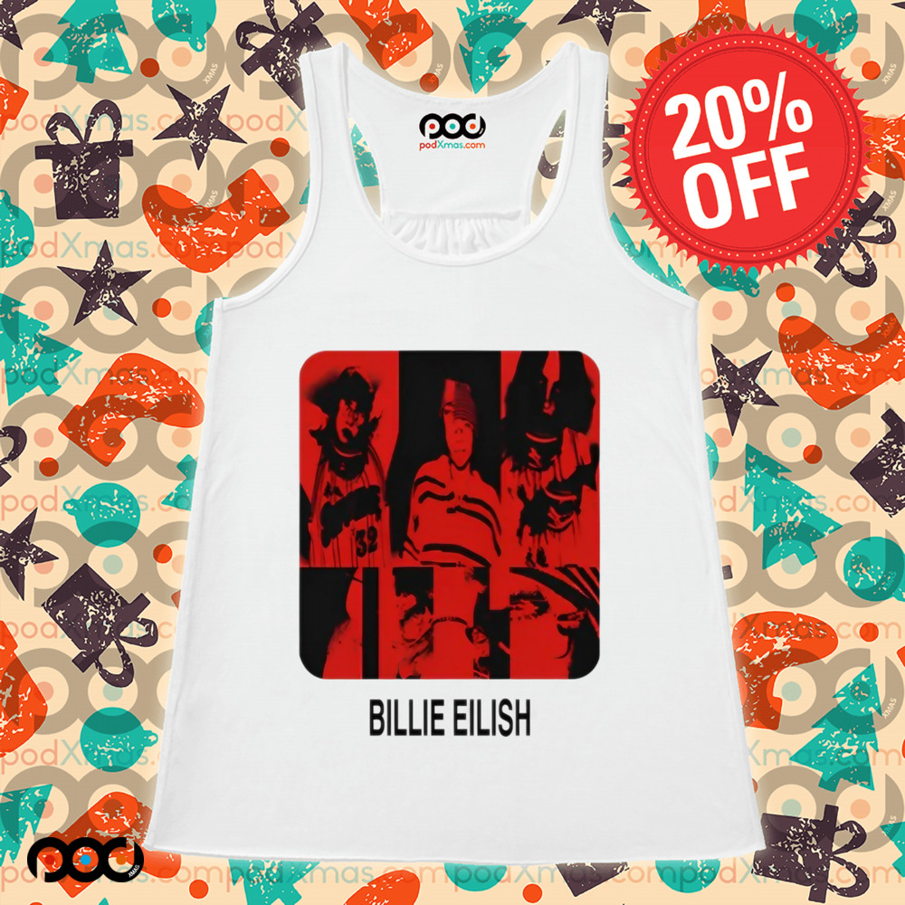 Billie Eilish Thermal be collage photo shirt